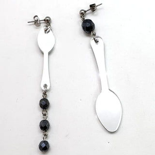 Table cutlery earrings