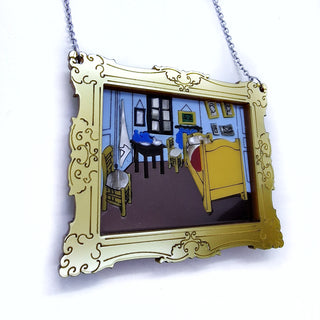 Van Gogh "Vincent's room in Arles" necklace 