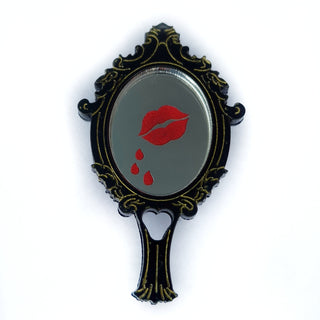 Looking glass BOORLESQUE brooch