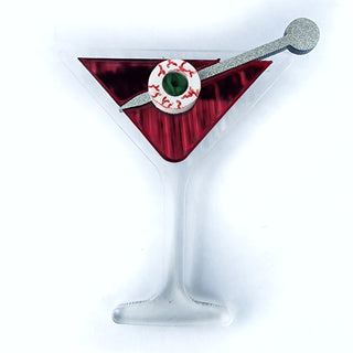 Hallowini cocktail BOORLESQUE brooch