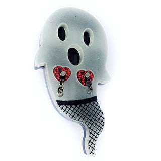 Ghosty Love BOORLESQUE brooch