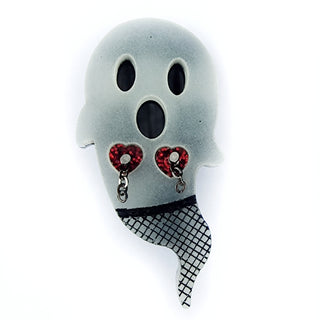 Ghosty Love BOORLESQUE brooch