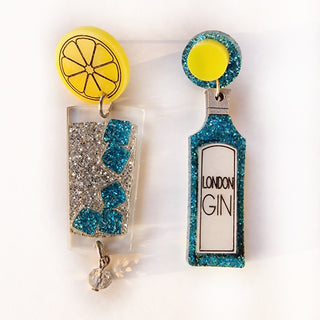 Orecchini Gin Tonic e Gin Fizz