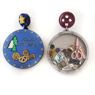 Xmas Cookies ... Surprise! earrings 