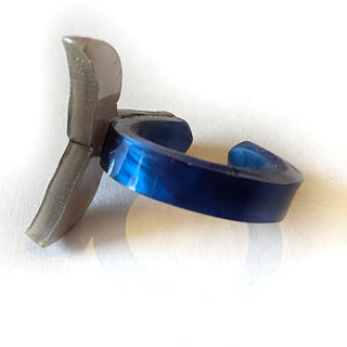 Earcuff coda di balena