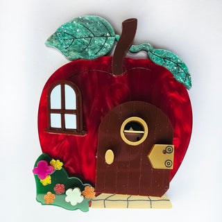 Spilla mela di Biancaneve