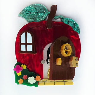 Spilla mela di Biancaneve