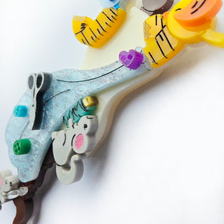 Spilla manichino di Cenerentola