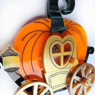 Spilla carrozza zucca di Cenerentola