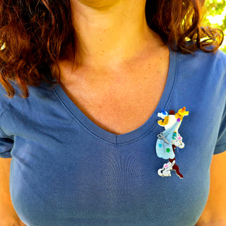 Spilla manichino di Cenerentola