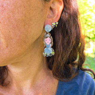 Orecchini Cenerentola e zucca