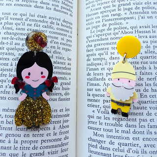 Orecchini Biancaneve e nani