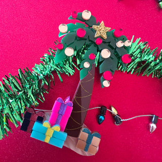 Christmas Palm Brooch