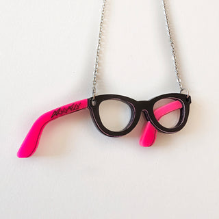 Bicolor Glasses Necklace