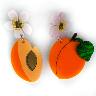 Orecchini albicocca