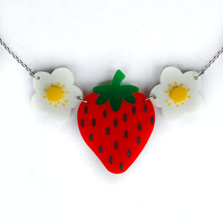Strawberry necklace