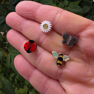 Tiny Spring Earrings