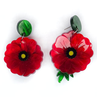 Poppy earrings