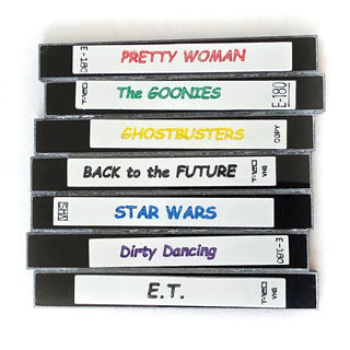 VHS brooch customizable 
