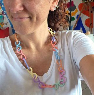 Pastel Sorbet | 2-in-1 Eyewear Chain Convertible into a Necklace
