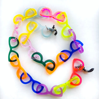 Crystal | Catena occhiali 2 in 1 trasformabile in collana