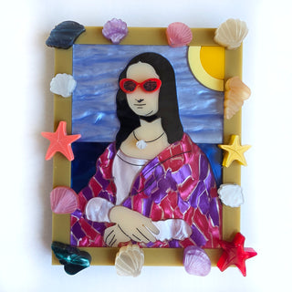 Spilla Mona Lisa al mare