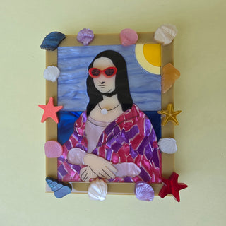 Spilla Mona Lisa al mare