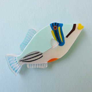 Spilla pesce Picasso