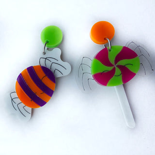 Spider Candy Earrings
