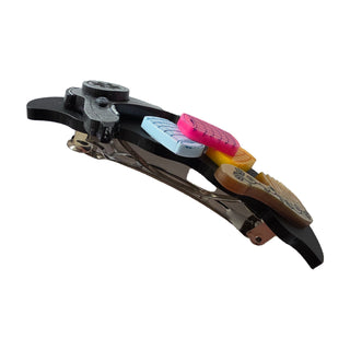 Hair clip: hair dryer and curlers