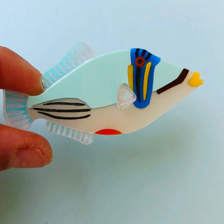 Spilla pesce Picasso