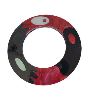 Geo Pop statement rigid bracelet