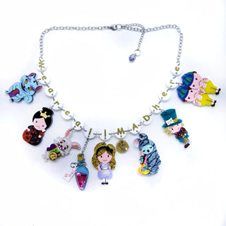 Alice We are all Mad here necklace!
