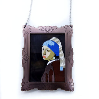 "Girl with pearl earring" Jan Veermer necklace